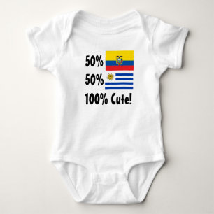 Body Uruguayan de l'Ecuadorian 50% de 50% 100% mignon