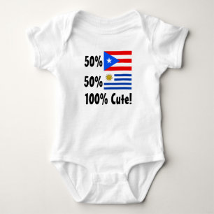 Body Uruguayan du Portoricain 50% de 50% 100% mignon