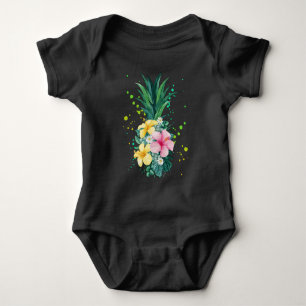 Body Vacances d'art de l'ananas à fleur d'Hawaï