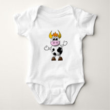 Vache caricaturale drôle