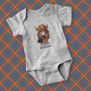 Body Vache de Highland avec Fraser de Lovat Tartan Scar