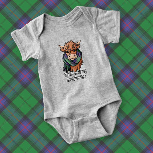 Body Vache Highland avec Armstrong Tartan Scarf