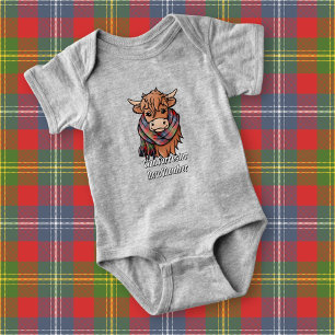 Body Vache Highland avec Forrester Tartan Scarf