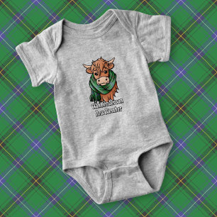 Body Vache Highland avec Henderson Tartan Scarf