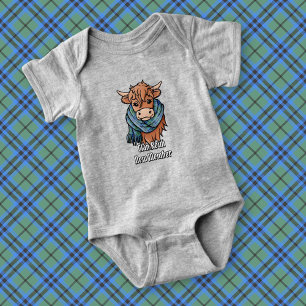 Body Vache Highland avec Keith Tartan Scarf
