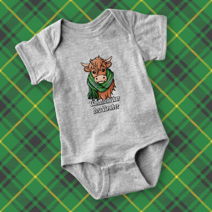 Body Vache Highland avec MacArthur Tartan Scarf