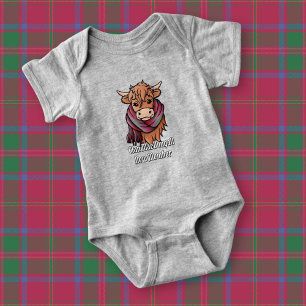 Body Vache Highland avec MacDougall Tartan Scarf