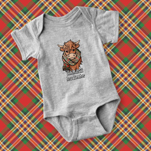 Body Vache Highland avec MacGill Écharpe Tartan