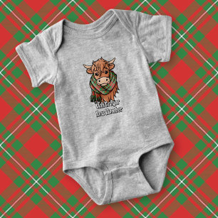 Body Vache Highland avec MacGregor Tartan Scarf