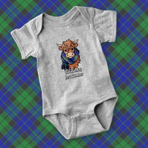 Body Vache Highland avec MacKay Tartan Scarf