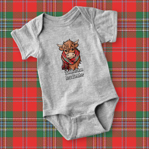 Body Vache Highland avec MacLean Tartan Scarf