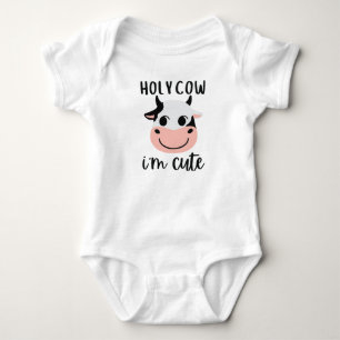 Body Vache sainte Je suis mignon costume de bébé