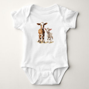 Body Vaches bébé Calves, Vache, Veau, Cadeau bébé