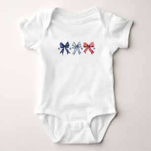 Body Vaches blanc rouge et bleu coquette