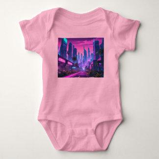 Body Vague rétro Cyberpunk City