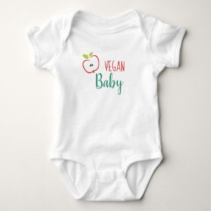 Body Vegan Baby Cute Apple