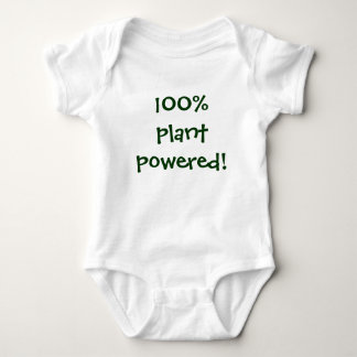 Body végétalien de bébé