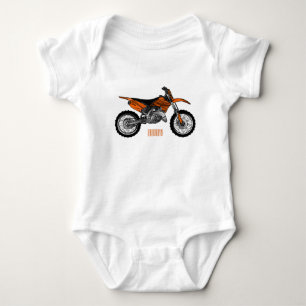 Body Vélo droit hors route moto / motocross dessin anim
