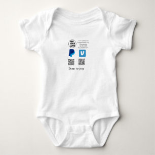 Body Venmo paypal scan pour payer ajouter q r code logo