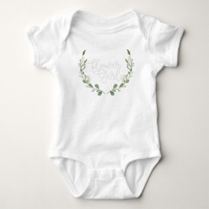 Body Verdure Aquarelle Wreath Fleur fille