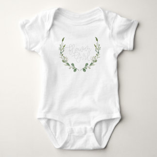 Body Verdure Aquarelle Wreath | Fleur fille