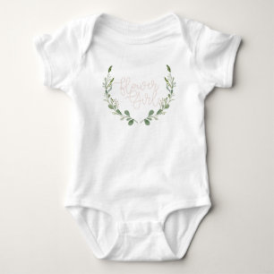 Body Verdure Aquarelle Wreath   Fleur fille