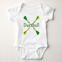 Vert et dards de Dartball d'or