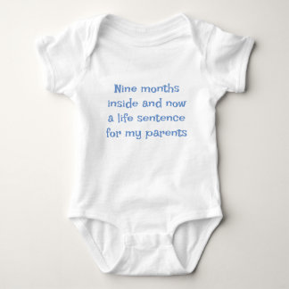 Body Veste de bébé avec slogan