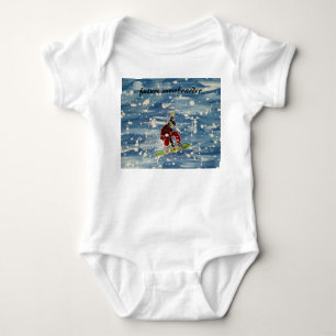 Body Veste pour bébé à thème snowboard