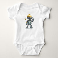 Vêtement bébé garçon combinaison une pièce Robot C
