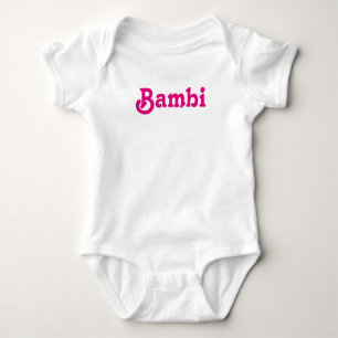 Body Vêtements Bébé Bambi