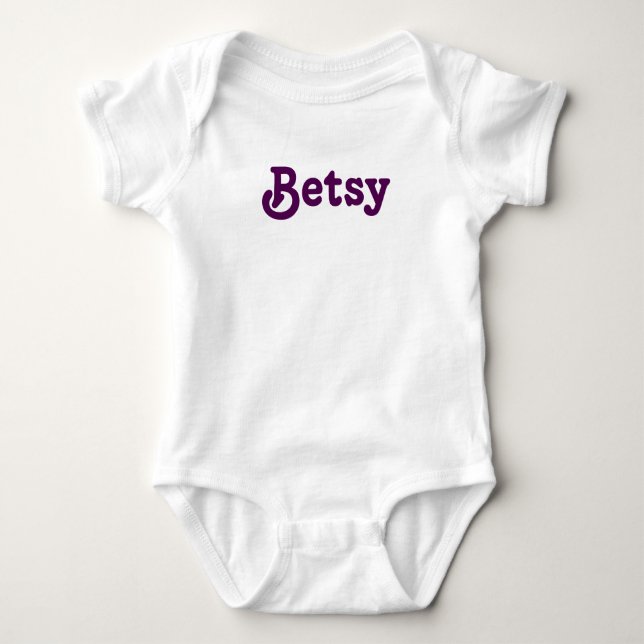 Body Vêtements Bébé Betsy (Devant)