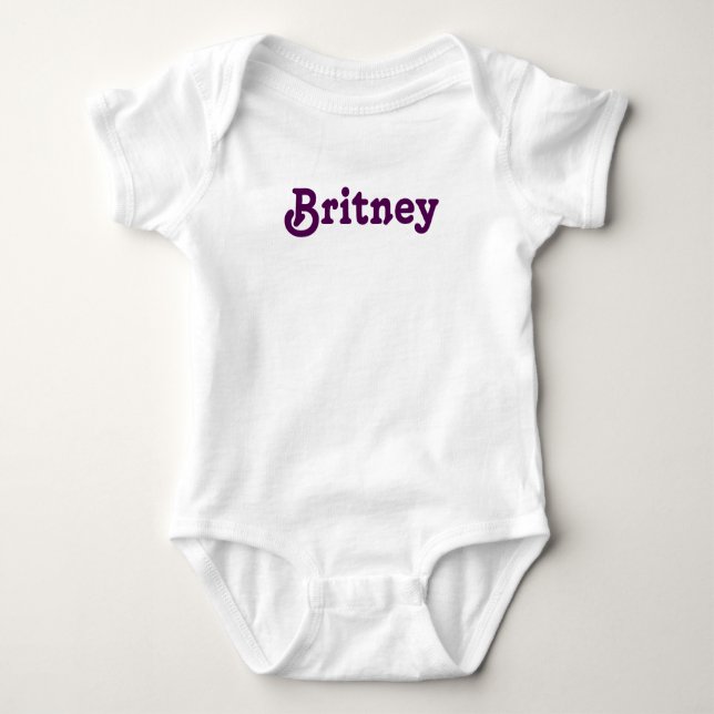 Body Vêtements bébé Britney (Devant)