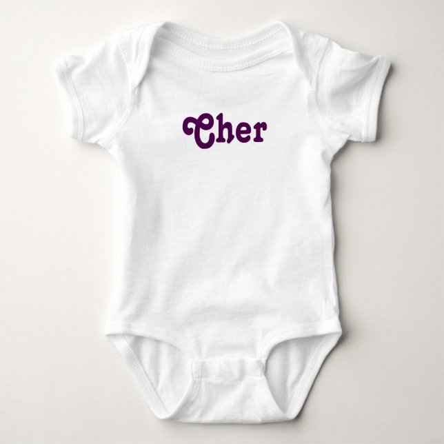 Body Vêtements Bébé Cher (Devant)