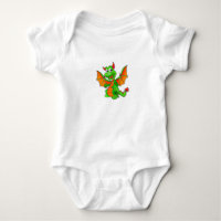 Vêtements de bébé - Bébé dragon qui souffle du feu