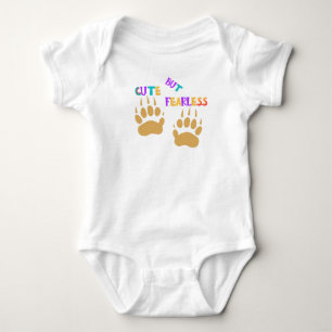 Body Vêtements de bébé en forme de blaireau miel mignon