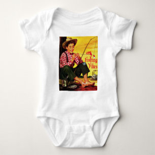 Body Vibes de pêche vintage avec aventure de pêche