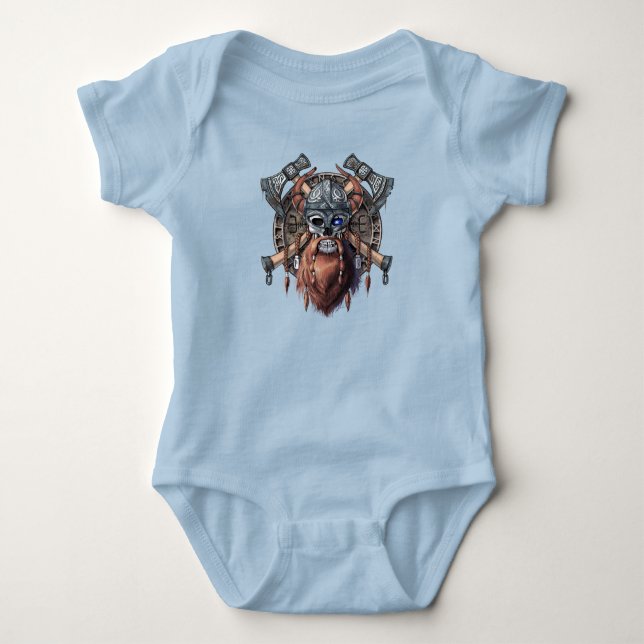 Body Viking Warrior Skull (Devant)