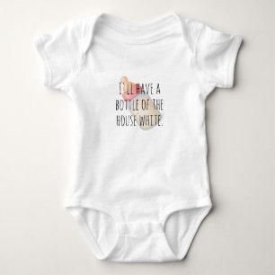 Body Vin de la maison, style bébé — Lait avec une touch