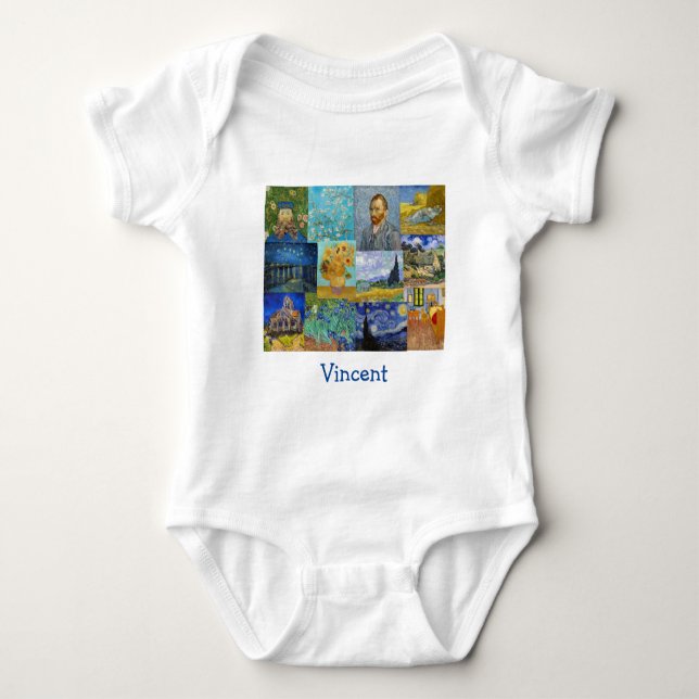 Body Vincent Van Gogh - Masterpieces Patchwork (Devant)