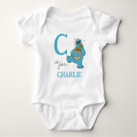 Vintage - C est pour Cookie Monster | Ajouter Votr