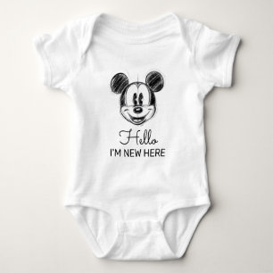 Body Vintage Mickey père de la souris d'être Baby showe