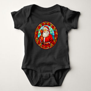 Body Vitrail Père Noël ornement de Noël-67680