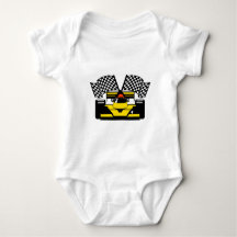 VOITURE DE RACE JAUNE