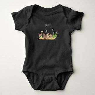 Body Waldtier Ours Fleurs Nom Kian