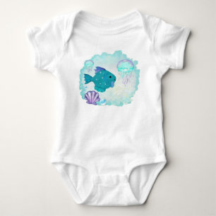 Body Whimsey Aquarium 2 Folk Art BABY BOY GIRL