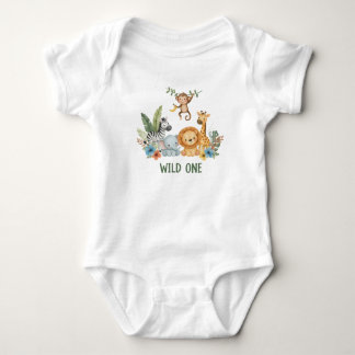 Body Wild One - Jungle Animals