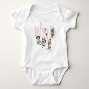 Body WILD   Wild Things et Max - Rose