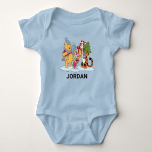 Body Winnie l'Ourson  Joyeux cadeau de vacances
