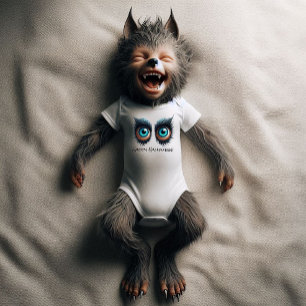 Body Wolf Monster Eyes - Joyeux Halloween